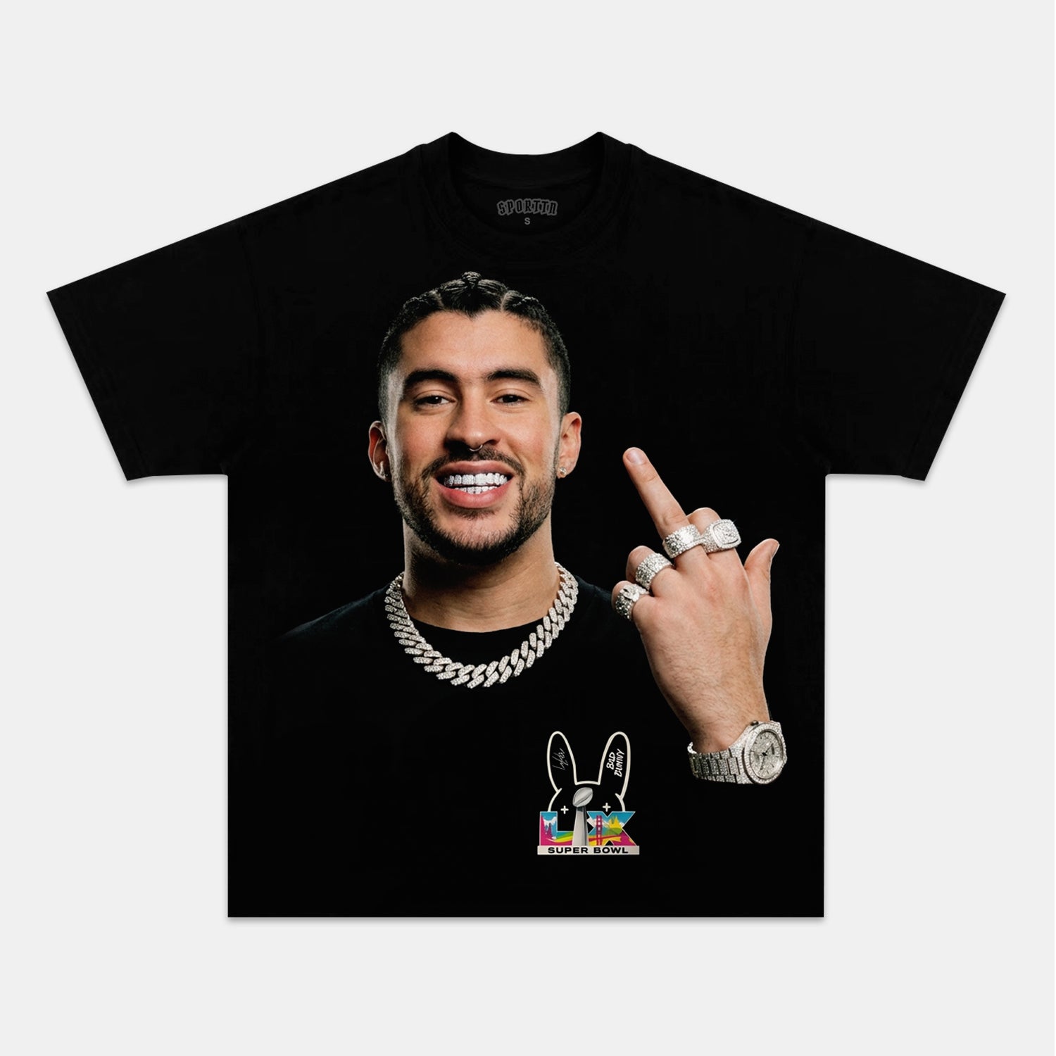 BAD BUNNY & SUPER BOWL 2026 V2 TEE