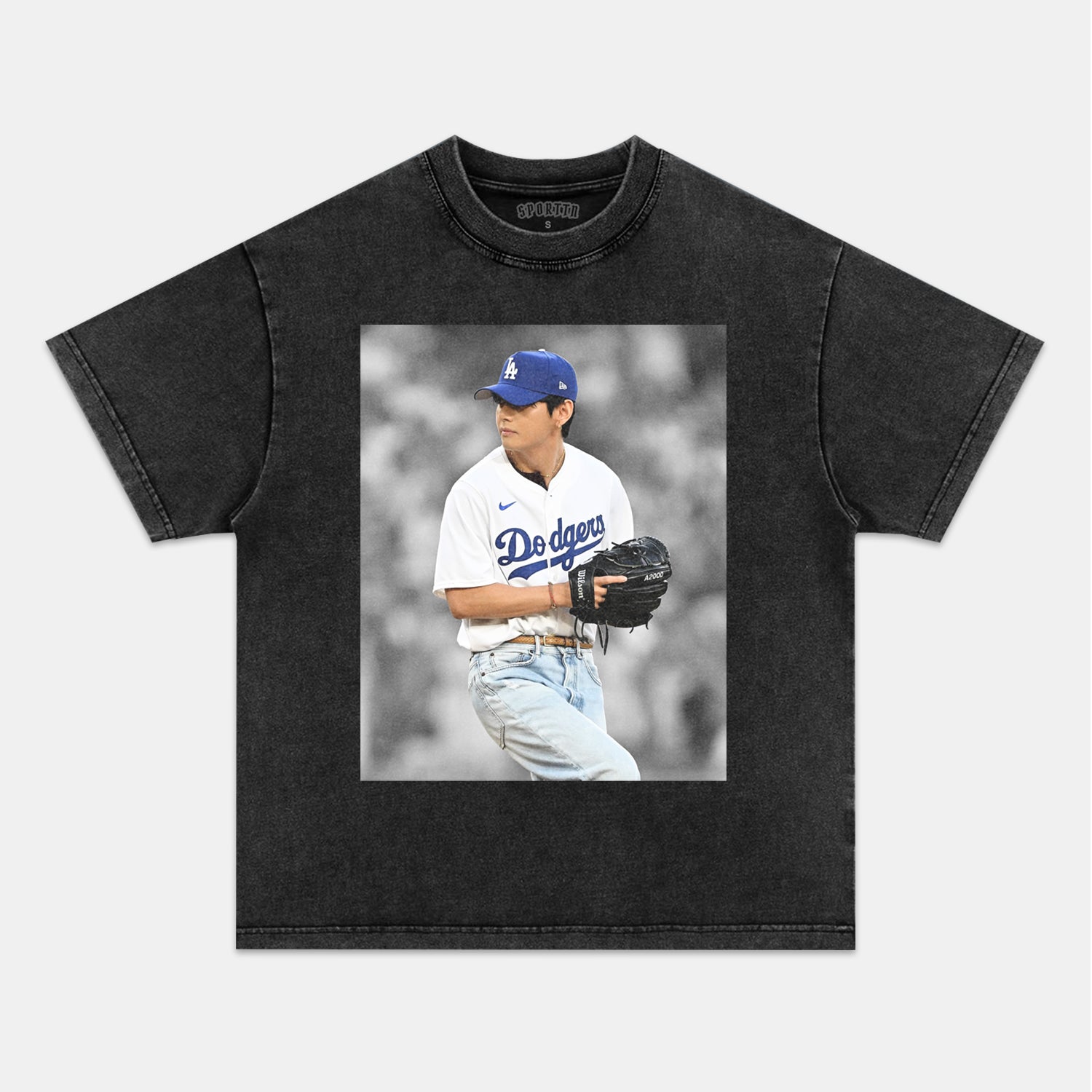 BTS' V & DODGERS V2 TEE