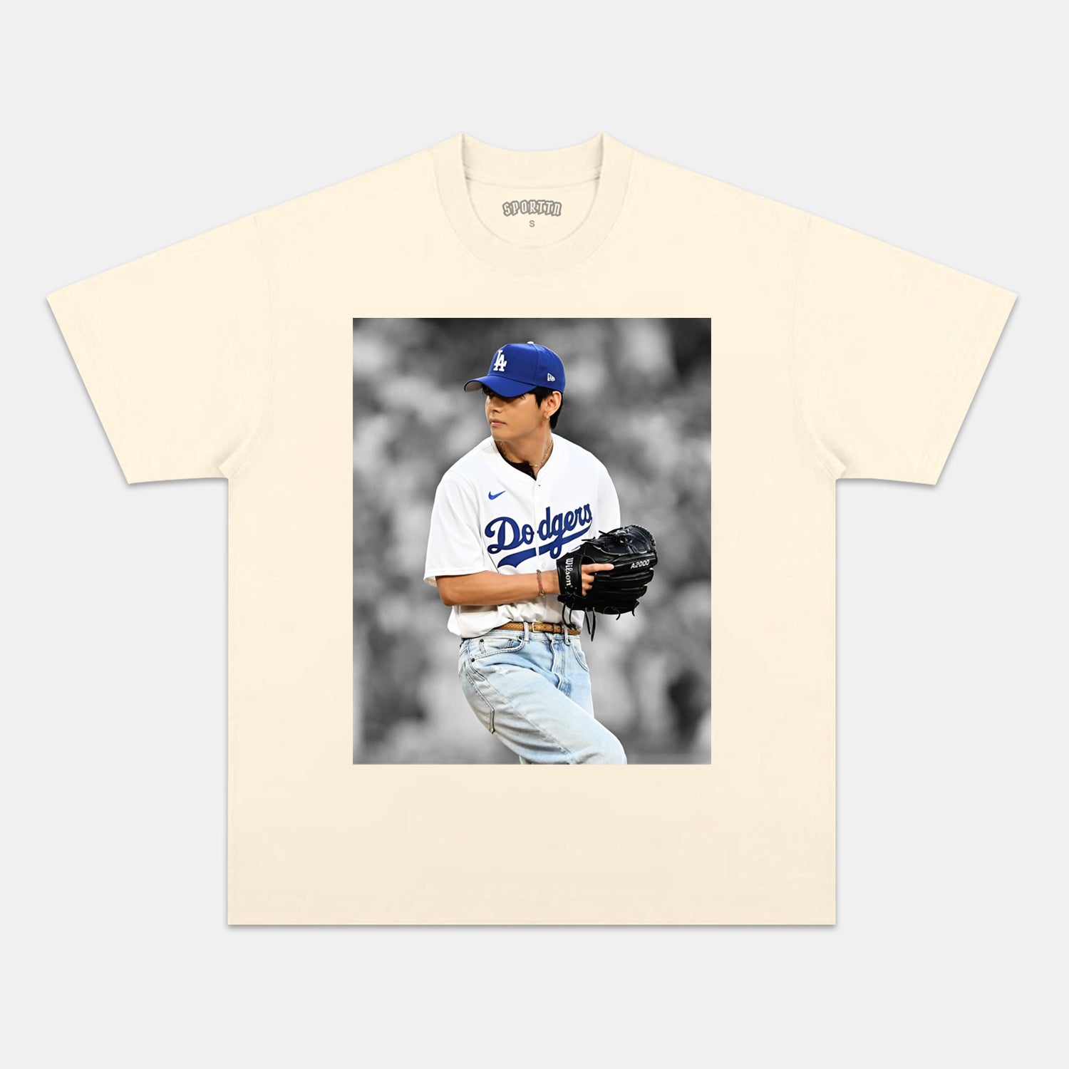 BTS' V & DODGERS V2 TEE
