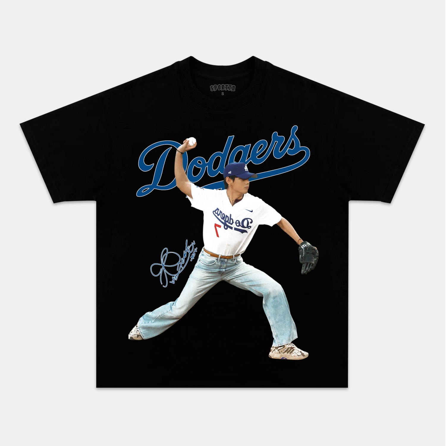 BTS' V & DODGERS V3 TEE