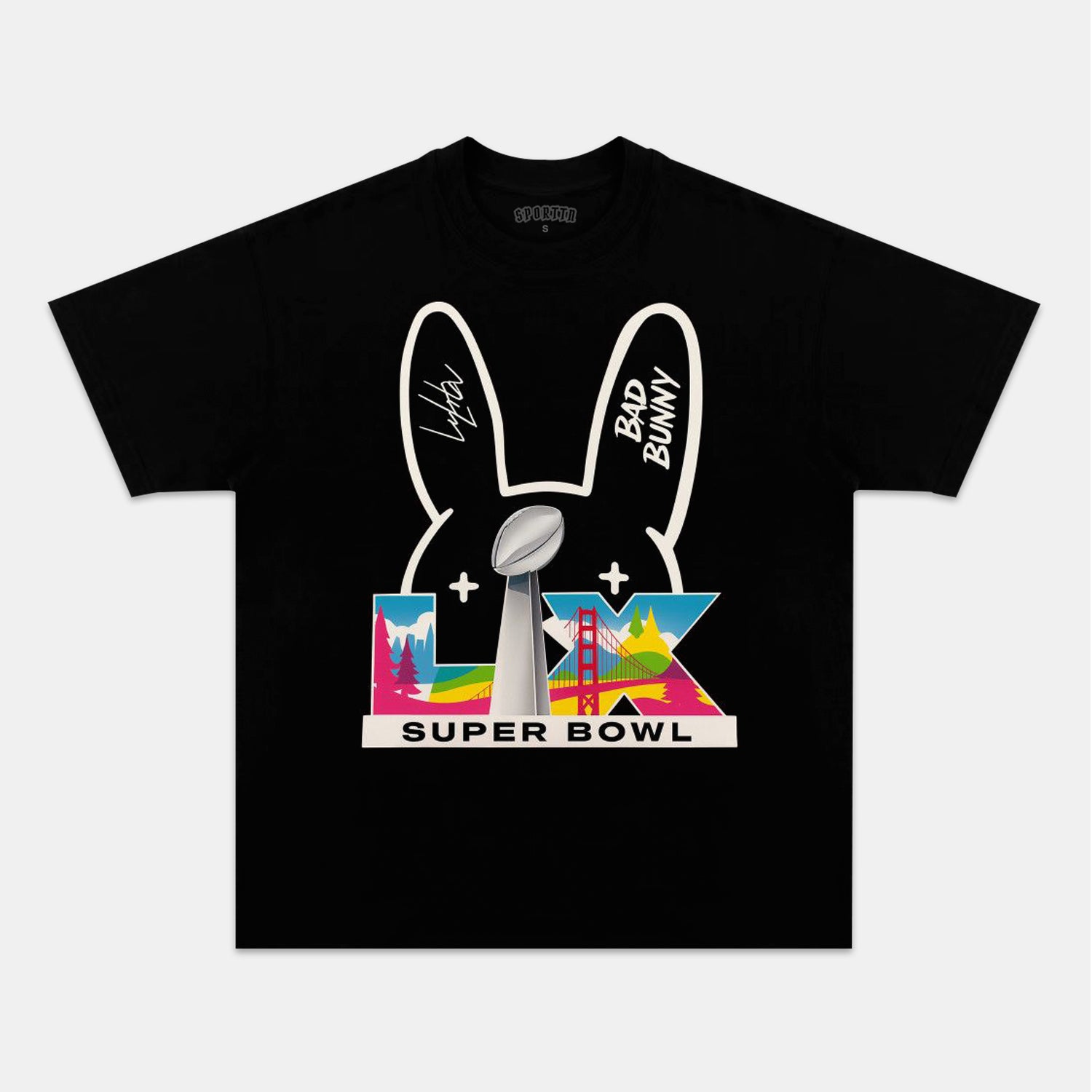 BAD BUNNY & SUPER BOWL 2026 TEE