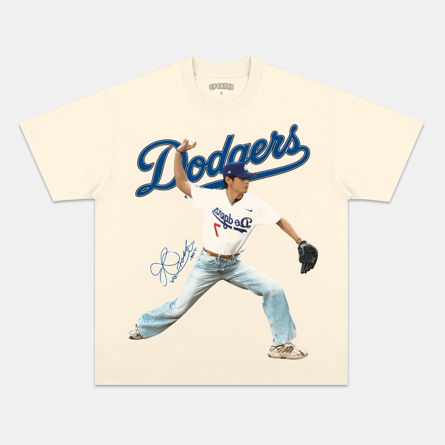 BTS' V & DODGERS V3 TEE