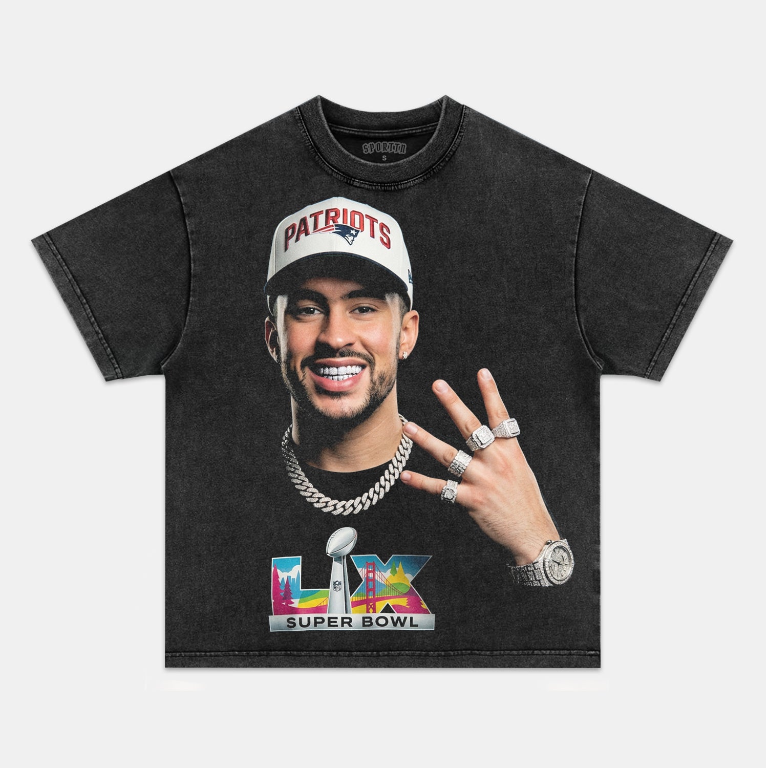 BAD BUNNY & SUPER BOWL 2026 TEE