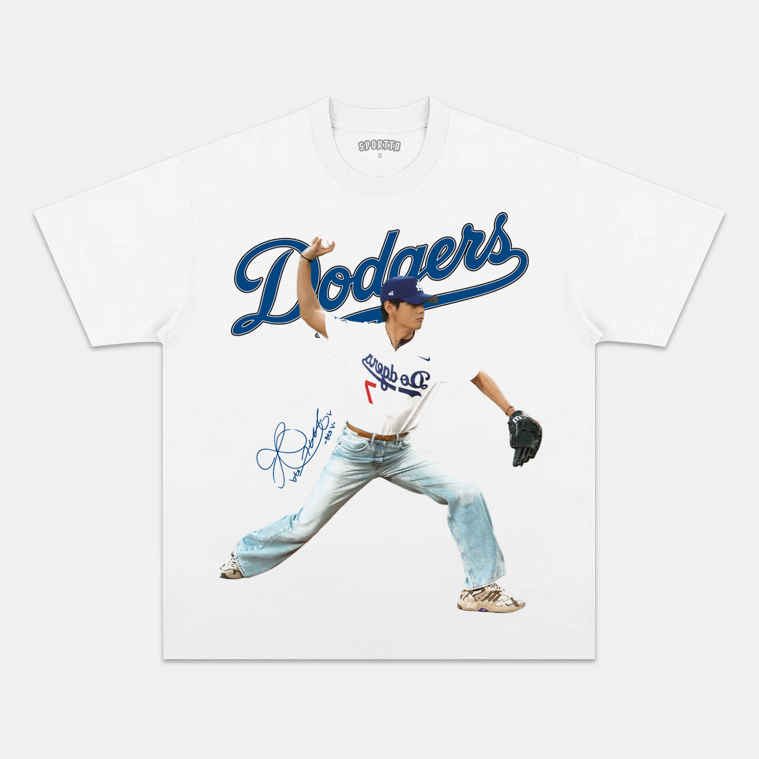 BTS' V & DODGERS V3 TEE