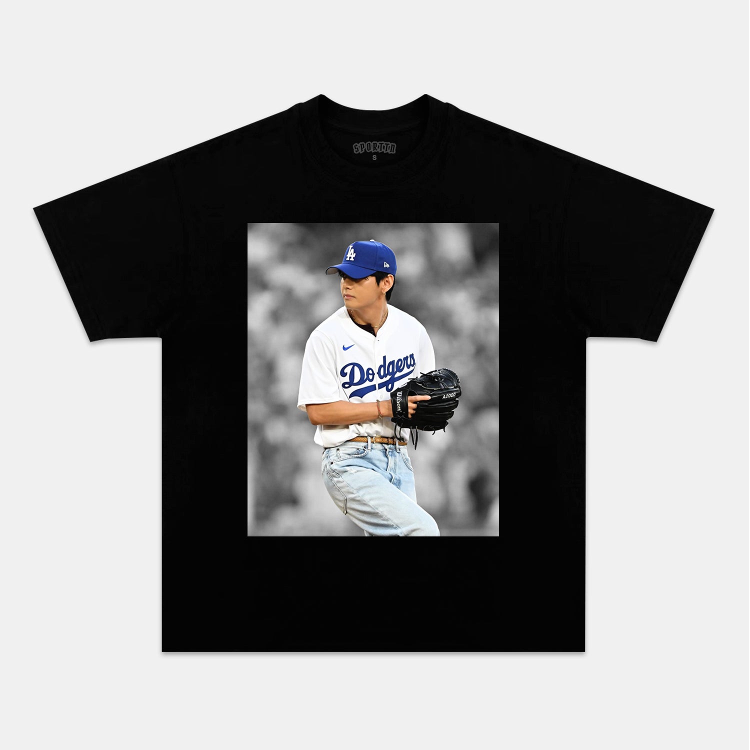 BTS' V & DODGERS V2 TEE