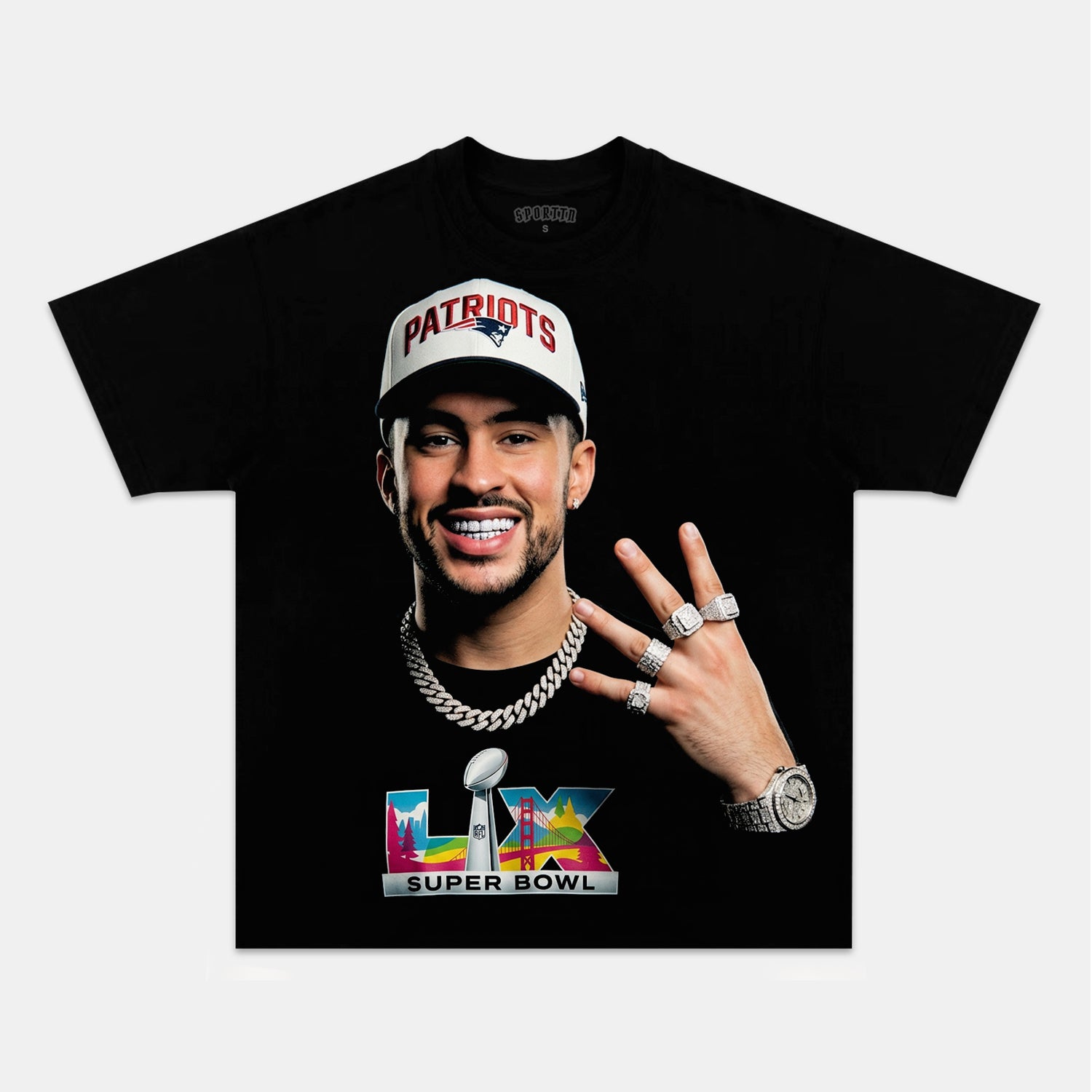 BAD BUNNY & SUPER BOWL 2026 TEE